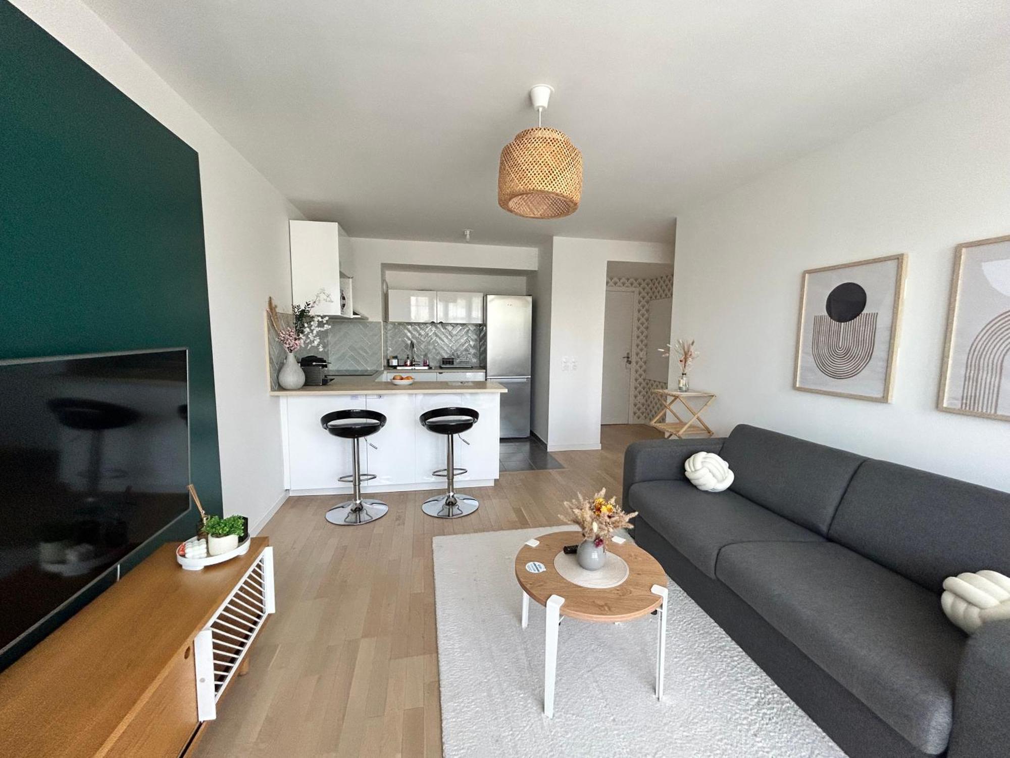Elegant Appartement Minimaliste Entre Paris Et Disney Нуази-ле-Гран Экстерьер фото
