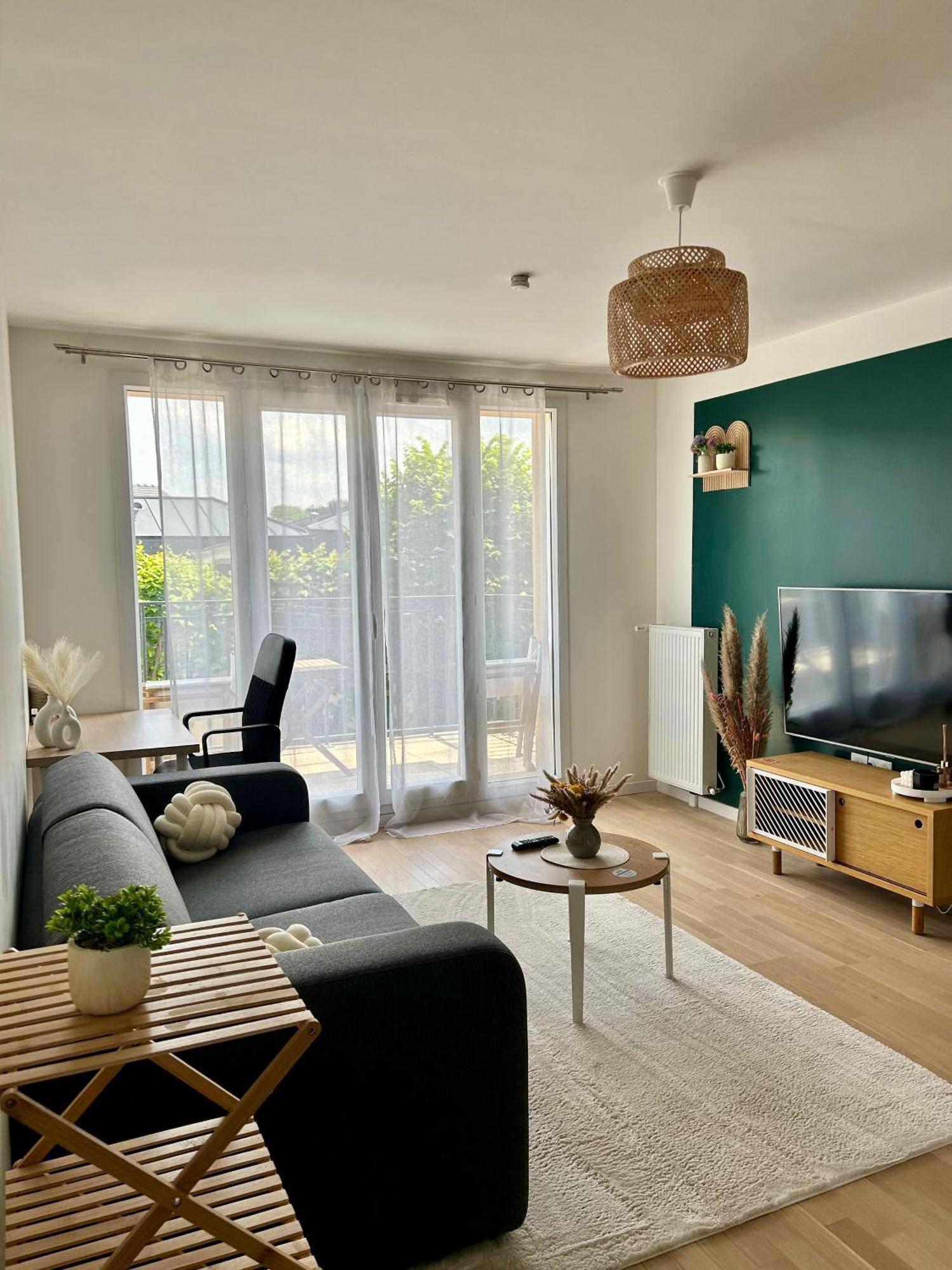 Elegant Appartement Minimaliste Entre Paris Et Disney Нуази-ле-Гран Экстерьер фото